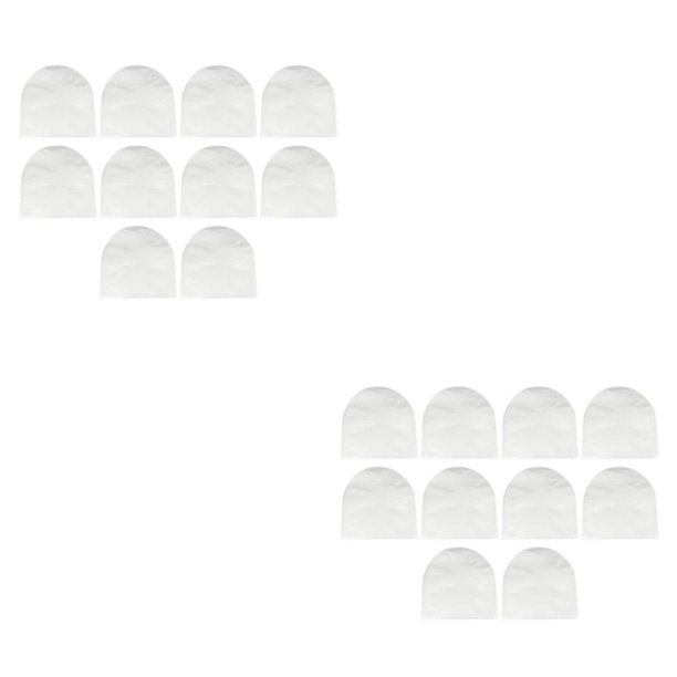 Methold 10 Uds. De cubiertas protectoras de CD compactas de PE para soluciones que ahorran espacio, fundas de plástico transparente para 12 pulgadas 2Conjunto
