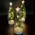 thumbnail image 3 of Velas para árbol de Navidad, velas LED sin llama parpadeantes, velas eléctricas verdes que funcionan con pilas para decoraciones navideñas y celebraciones de Año Nuevo, 3 of 4