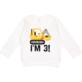 thumbnail image 2 of Inktastic 3rd Birthday Construction Party Boy Toddler Sweatshirt, 2 of 4
