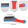 thumbnail image 3 of Paquete de 2 cepillos de alambre de acero inoxidable de alta resistencia para una limpieza eficiente y eliminación de óxido., 3 of 7