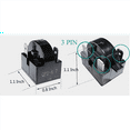 thumbnail image 3 of 12X Replacement Part 3 Pin QP2-4.7/ QP2-4R7 4.7 Ohm Refrigerator PTC / Relay for Most Mini Fridges, 3 of 3