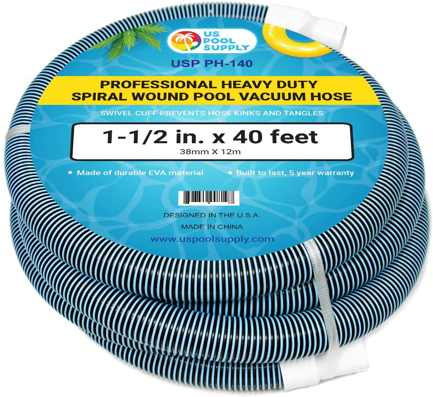 Spiral Wound Swimming Pool Vacuum Hose 