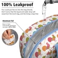 thumbnail image 5 of Reusable Chickens Lnsulated Lunch Bag for Women & Men-Leakproof Water-Resistant Cooler Tote,Large Capacity(10.6x8.7x6.3in)for Work,Office,Travel,Picnic,Beach., 5 of 7
