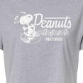thumbnail image 3 of Peanuts - Records Dancing Snoopy - Juniors Cropped Cotton Blend T-Shirt, 3 of 6