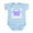 Sky Blue, variant on CafePress - Greek Goddess Infant Bodysuit - Baby Light Bodysuit, Size Newborn - 24 Months