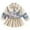 Beige, variant on Girls' Outfits Sets 2 Piece Soft Jacket with Pleated Skirt Long Sleeve Clothes