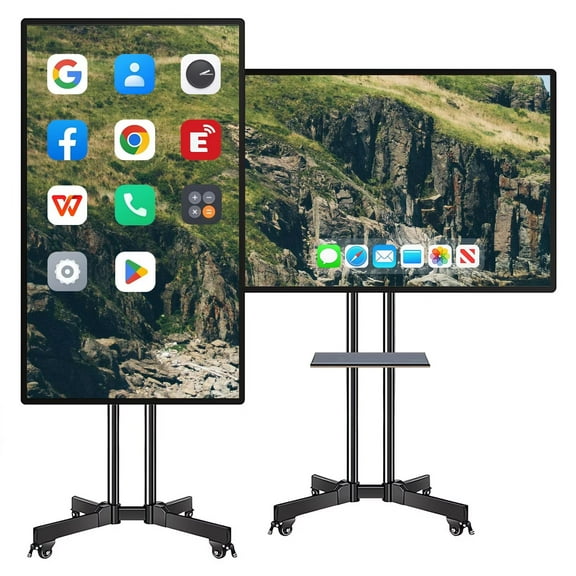 JYXOIHUB Smart Board 49" 2K UHD, Interactive Touch Screen Whiteboard Calendar, Dual OS and Wireless Casting Interactive Whiteboard for Classroom, Office and Advertising(Include Wall Mount)