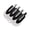 Black, variant on 4PCS Hair Clips No Crease Metal Hair Pins Clamps Snap Barrettes for Girls Women Makeup & Hair Styling Accessories