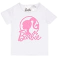 thumbnail image 2 of Conjunto de ropa Barbie para niñas, camiseta y pantalones cortos, talla 5, 2 of 7
