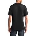 thumbnail image 2 of US Space Force Rocket Big Size Core Cotton V-Neck T-Shirt - Jet Black 4XL, 2 of 2
