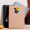 thumbnail image 2 of 500pcs Pride Stickers Rainbow Heart Shaped Labels Adhesive Stickers, 2 of 10