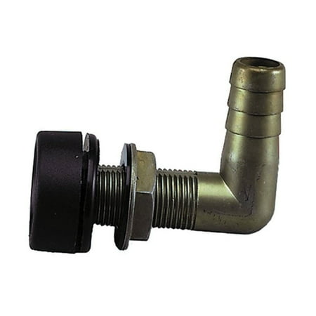 Perko 0571DP4BLK Tank Vent with Swivel Elbow - Black