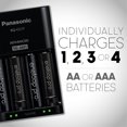 thumbnail image 3 of Panasonic Eneloop Pro Battery Charger with 4-Pack AA High Capacity Rechargeable Batteries, 3 of 8