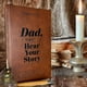 thumbnail image 2 of Dad, I Want to Hear Your Story Leather Notebook ,A Fathers Guided Journal To Share His Life & His Love, 2 of 5