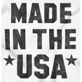 thumbnail image 2 of Made in the USA Patriotic Pride Stars Womens Slim Fit Graphic Tee Brisco Brands M, 2 of 5