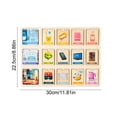 thumbnail image 3 of Wooden Puzzle Board for Toddlers Early Education Matching Game Fruits Animals Professions Montessori Learning Toy Fine Motor Skills Activity(B), 3 of 6