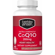 Berkley Jensen 200mg CoQ10 Softgels, 140 COUNT