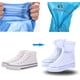 thumbnail image 2 of Fundas para botas de lluvia reutilizables, antideslizantes, impermeables, para zapatos de lluvia, chanclos plegables para hombres, mujeres y niños, 2 of 3