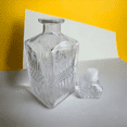 thumbnail image 2 of Licorera Decantador Cuadrada Vidrio Cristal 1000Ml Lider Glass, 2 of 2