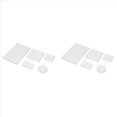 thumbnail image 2 of Juego de Bloques de AcríLico Transparente 10 Piezas para Almohadilla Sello de AcríLico Transparente DIY ÁLbum Recortes Soportes Verticales de ExhibicióN de AcríLico Transparente, 2 of 5