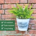 thumbnail image 6 of Luxtrada 2/6Pcs Artificial Boston Fern Greenery Fake Plants Outdoor UV Resistant Plants Faux Fern for Outdoors Hanging Planter Decor, 6 of 9