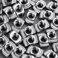 thumbnail image 2 of OUNONA 120Pcs Hardware Nuts T Nut Carbon Steel Silver Automatic Positioning Aluminum Frame Construction, 2 of 7