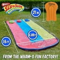 thumbnail image 3 of Wham-O Slip N Slide Triple Slip and Slide with 3 Bodyboards, 3 of 8