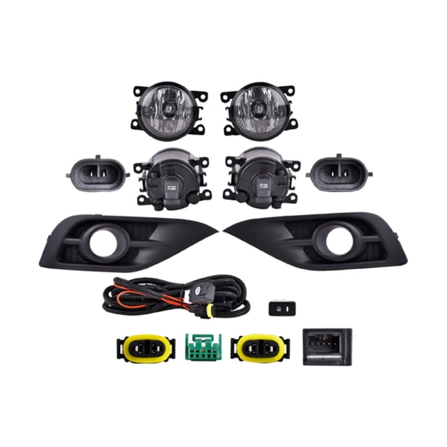 Set Faros Niebla Generica Cr-V 2012 A 2014 Honda C/Rejilla