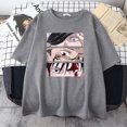 thumbnail image 1 of Japanese Anime Jujutsu Kaisen short sleeve Women T-shirtpangjing, 1 of 4
