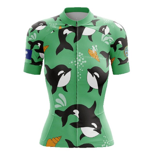 Killer Whales Women's Cycling Jersey - L