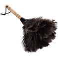 thumbnail image 1 of Plumero de plumas de avestruz natural, miniplumeros versátiles de 38 cm, suaves pero efectivos, mango de bambú para plumas de alta calidad, sin electricidad estática, ideal para el hogar y la, 1 of 6
