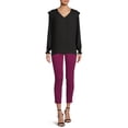 thumbnail image 2 of The Pioneer Woman Pull-On Millennium Pants, Women’s, 28” Inseam, Sizes XS-3X, 2 of 5