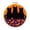 A001- Style A, variant on Punch Needle Embroidery Kit Featuring Black Cat Halloween Design, Spooky Craft Supplies for Beginners, Cute Fall Home Decor Gifts 1 Set