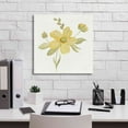 thumbnail image 5 of Epic Graffiti 'June Bloom II' by Silvia Vassileva, Canvas Wall Art, 18"x18", 5 of 8