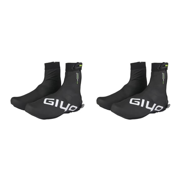 Advancent 1 par de cubiertas para zapatos de ciclismo, chanclos cálidos para hombre y mujer, cubierta para zapatos de invierno para bicicleta de XL(43-45) 2piezas