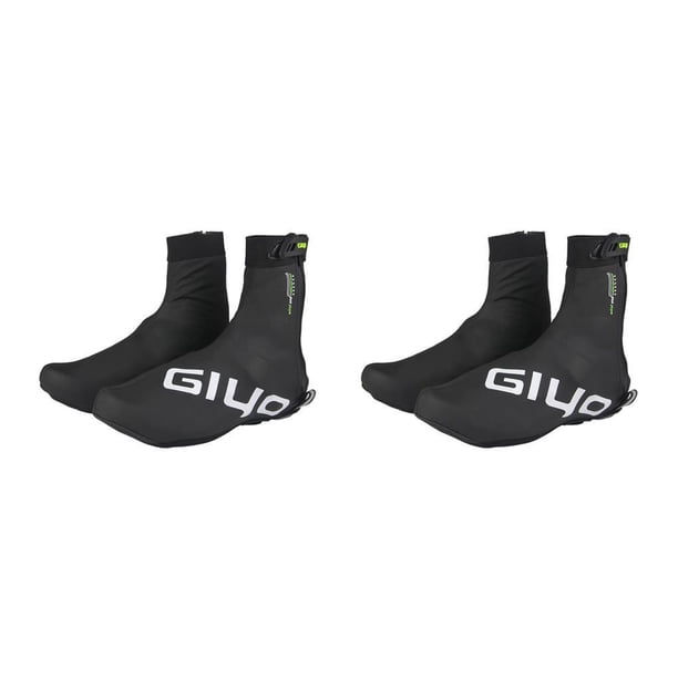 Advancent 1 par de cubiertas para zapatos de ciclismo, chanclos cálidos para hombre y mujer, cubierta para zapatos de invierno para bicicleta de XL(43-45) 2piezas