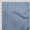 thumbnail image 4 of oneOone Tissu Popeline de Coton Bleu Clair Floral Rétro Tissu pour Robe Tissu Imprimé au Mètre 56 Pouces de Large, 4 of 5