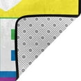 thumbnail image 4 of LNWH Lgbt Gay Love Rainbow Rug for Bedroom Living Room, Non-Slip Soft Foldable Carpet, 63" x 48", 4 of 6