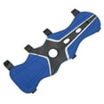thumbnail image 4 of Protectores de brazo de tiro con arco alargan el protector de brazo de tiro con arco de tela de nailon 600D con correas de hombro ajustables para tiro con arco recurvo azul, 4 of 10