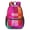 Pink and Red, variant on Gray and Black Checkered Pattern 17" School Backpacks for Teens,Waterproof Oxford Fabric,S-Shape Padded Straps for School,Travel,Hiking,Camping
