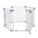 thumbnail image 2 of Corral, puerta de seguridad y barrera 3 en 1 Blanca de metal Dreambaby, Ancho 3.84m x 74cm de altura, 2 of 5