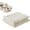 Creamy Ruffle Crinkle, variant on Muslin Quilt Blanket with Ruffled Edges Soft Pleated Crinkle Bedspread for & Size Bed Breathable Lightweight Stylish Throw Decorative