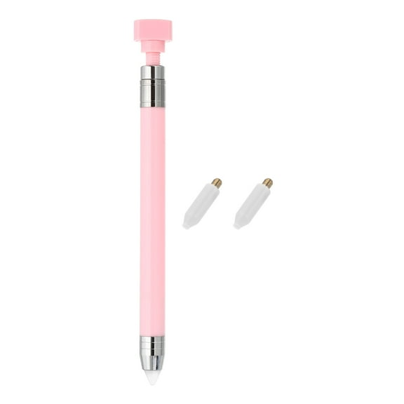 Uxcell Diamond Art Pen Diamond Art Accessories with 2Pcs White Wax, Pink