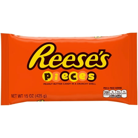 REESE'S PIECES Candy, 15 oz, 3 Count