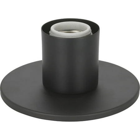 - 1-Light Dual Surface Mount Fixture in Bronze Finish