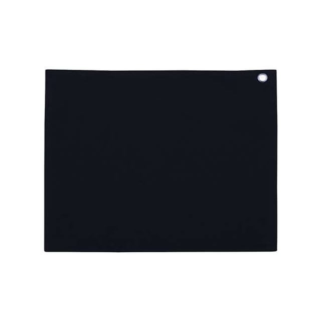 Toalla de terciopelo de algodón Carmel (negro) (Todos) Compañía de toallas Carmel C1518GH