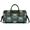 Black, variant on Tropical Pineapple Gym Bag for Women Men, Travel Duffle Bag Lightweight Waterproof Carry on Weekender Overnight Tote for Dance Cheer Sport, Hawaiian Pineapple