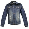 Delux Mens Vintage Blue Denim Casual Jacket