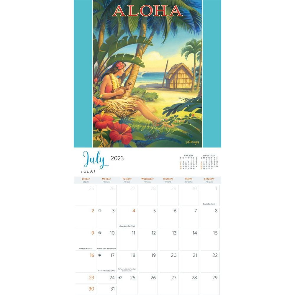 Hawaii 2023 Wall Calendar