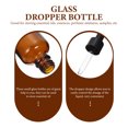 thumbnail image 2 of MasteelfCA 10pcs Portable Glass Essence Liquid Bottles Empty Body Oil Dropper Bottles, 2 of 8